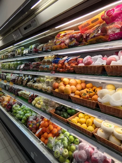 Supermercado na Malásia